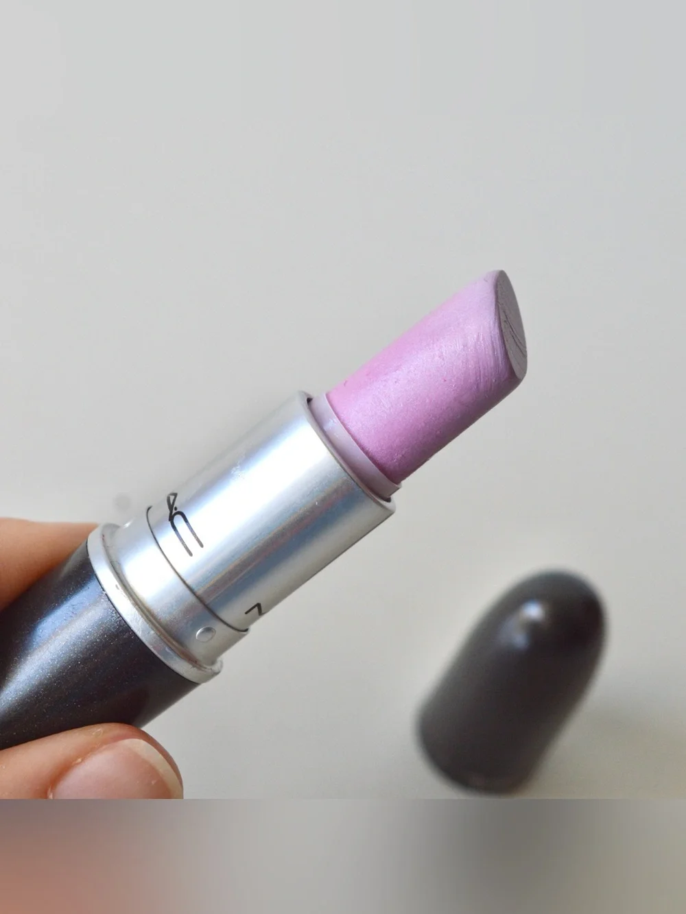 MAC Cosmetics Lipstick *PINK POPCORN* Pale Lavender Pink Limited Edition RARE